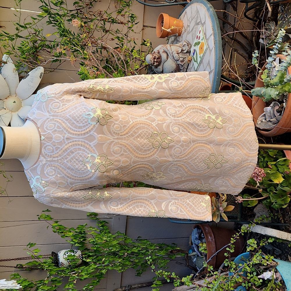 Dress The Population Sequin Dress Size Small